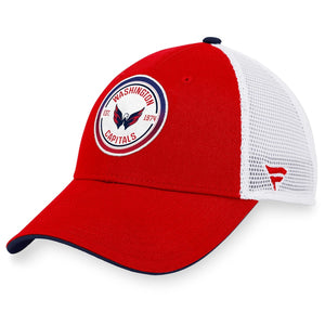 Capitals Fanatics branded Iconic Gradient Snapback Trucker hat